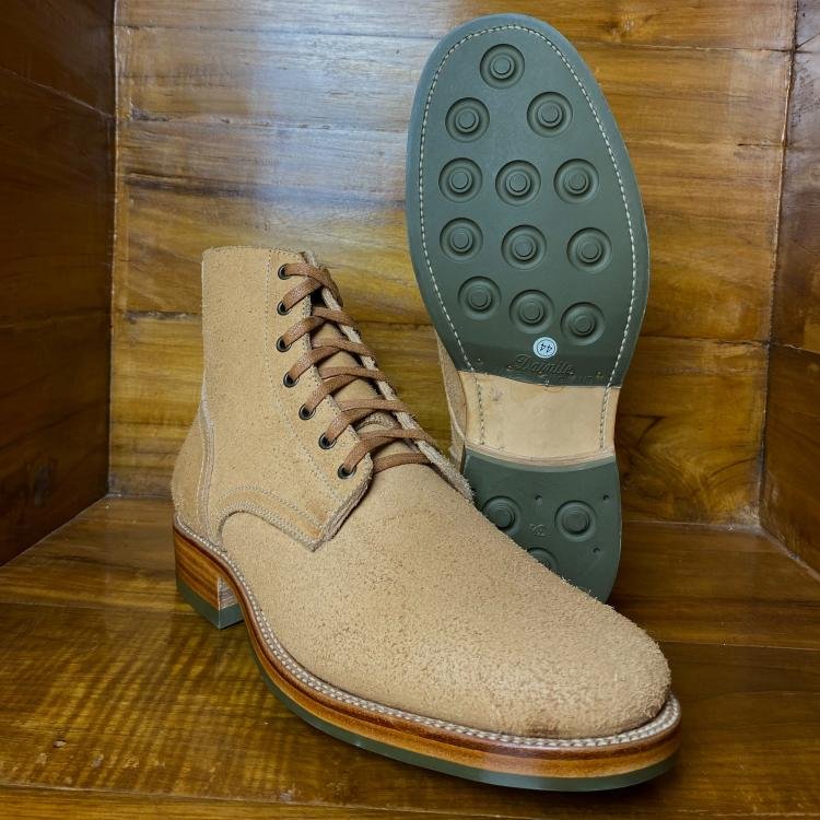 Fortis ɑnd Dɑinite Boondockers with Wickett & Crɑig Rough Out Nɑturɑl